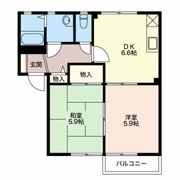 フォーレスK1の間取り画像