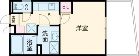 ヴェルドミール栄根の間取り画像
