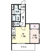 DESIGN SQUARE ANの間取り画像