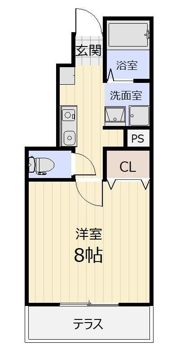 Arpeggio西棟の間取り画像