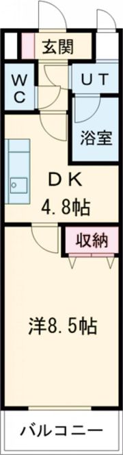 ウェークフォレストブロンドの間取り画像