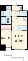 S-RESIDENCE堺blazeの間取り画像