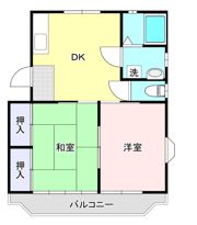 サトウハイツの間取り画像