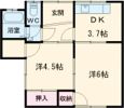 高橋貸家の間取り画像