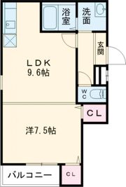 ハイム天神Ⅰの間取り画像