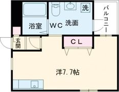 シャンテー宮之阪の間取り画像
