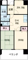 グランドヴィラ香里の間取り画像