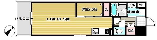 LIFEFIELD銀天町の間取り画像