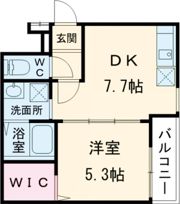 フジパレス出屋敷南Ⅱ番館の間取り画像
