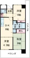 グランドヴィラ香里の間取り画像