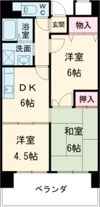 グランドヴィラ香里の間取り画像