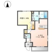 サンライズ Lの間取り画像