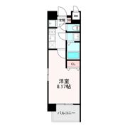 クオリネスコート博多吉塚の間取り画像