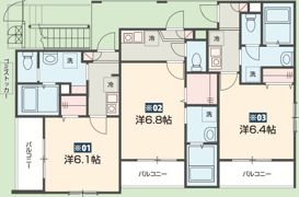 Forest Park Hillsの間取り画像