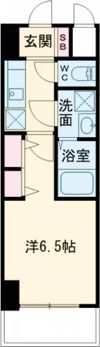 S-RESIDENCE堺blazeの間取り画像
