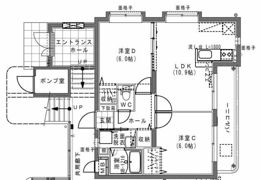 ユーミー西町の間取り画像