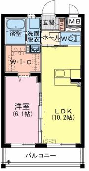 M10 若葉町の間取り画像