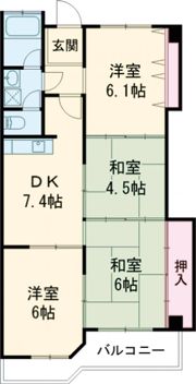 エトワール泉の間取り画像