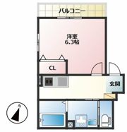 キトラハイム大和の間取り画像