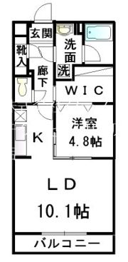 グランデージⅡの間取り画像