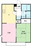 アベニュー美野里 B棟の間取り画像