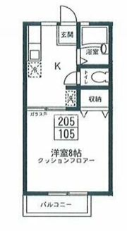 ブランシェⅢの間取り画像