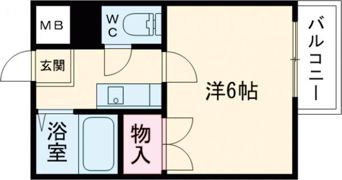 サンパレスエルの間取り画像