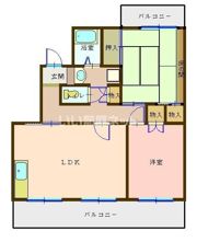ヴェルディハイツの間取り画像