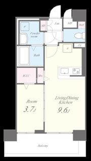 SAKURA天神の間取り画像