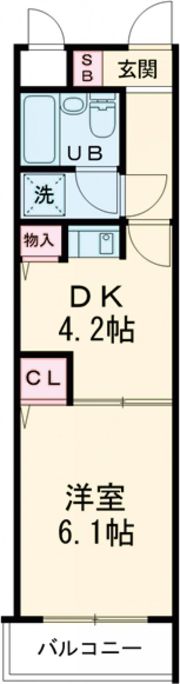 ライオンズマンション福生第三の間取り画像