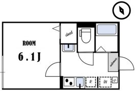 オーロラヴィラ松戸の間取り画像