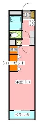 フラワーパレス小倉の間取り画像