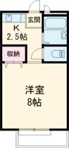 グリーンビレッジはびきのの間取り画像