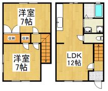 プロミネントⅡの間取り画像