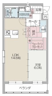 エクセレントⅢの間取り画像
