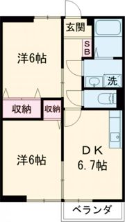 ステーションフロントハイツ Ⅰの間取り画像