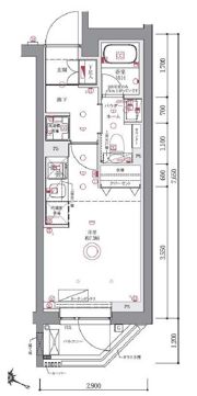 AZEST阪東橋Ⅱの間取り画像
