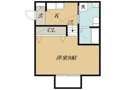ハピネスコート吉野の間取り画像