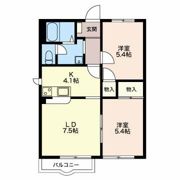 セフィラ フルートの間取り画像