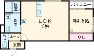 MAJESTIC 松阪 2ndの間取り画像