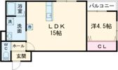 MAJESTIC 松阪 2ndの間取り画像