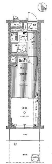ライオンズマンション川越南の間取り画像