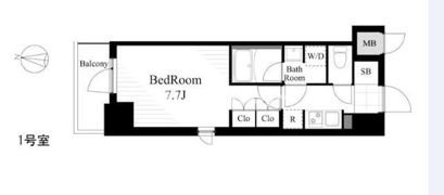 ラティエラ大島の間取り画像