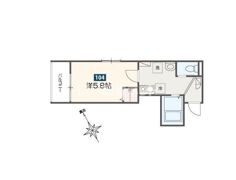 MELDIA東村山の間取り画像
