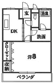 パークハイツの間取り画像