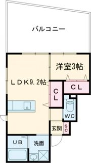 ラグーナ坂元の間取り画像