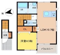 ラグーナ坂元の間取り画像