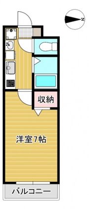 サンサリーレ東岡山の間取り画像