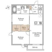 ザ・フォレスト立川の間取り画像