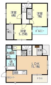 豊が丘2003KODATEXⅣBの間取り画像